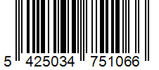 Barcode 5425034751066