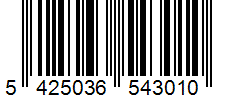 Barcode 5425036543010