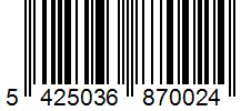 Barcode 5425036870024