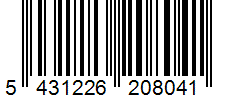 Barcode 5431226208041