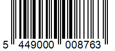 Barcode 5449000008763