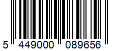 Barcode 5449000089656