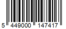 Barcode 5449000147417