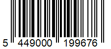 Barcode 5449000199676