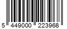 Barcode 5449000223968
