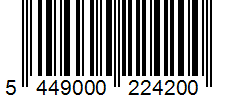 Barcode 5449000224200