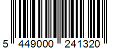 Barcode 5449000241320