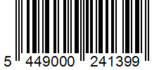 Barcode 5449000241399