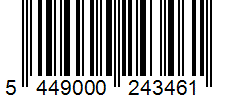 Barcode 5449000243461