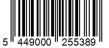 Barcode 5449000255389