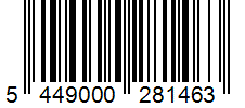 Barcode 5449000281463