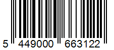 Barcode 5449000663122