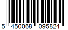 Barcode 5450068095824