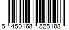 Barcode 5450168525108