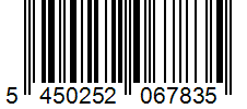 Barcode 5450252067835
