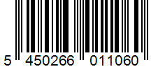 Barcode 5450266011060