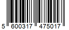 Barcode 5600317475017