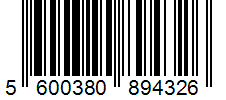 Barcode 5600380894326