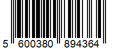 Barcode 5600380894364