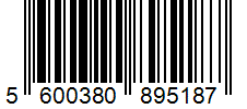 Barcode 5600380895187