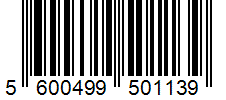 Barcode 5600499501139