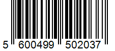 Barcode 5600499502037