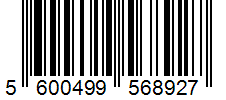 Barcode 5600499568927