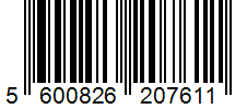 Barcode 5600826207611