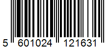 Barcode 5601024121631