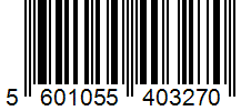 Barcode 5601055403270