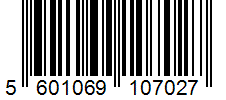 Barcode 5601069107027