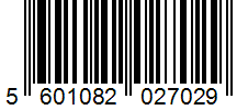 Barcode 5601082027029