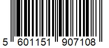 Barcode 5601151907108