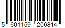 Barcode 5601159206814