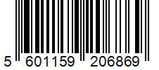 Barcode 5601159206869