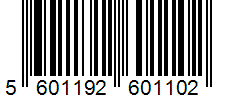 Barcode 5601192601102