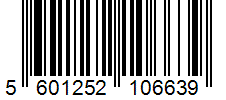 Barcode 5601252106639