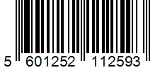 Barcode 5601252112593