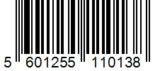 Barcode 5601255110138