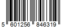 Barcode 5601256846319