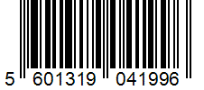 Barcode 5601319041996