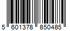 Barcode 5601378850485