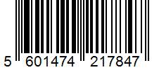 Barcode 5601474217847