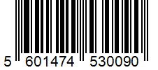 Barcode 5601474530090