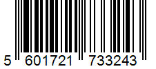 Barcode 5601721733243