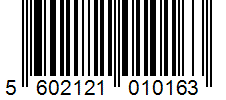 Barcode 5602121010163