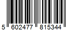 Barcode 5602477815344