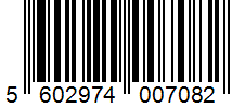Barcode 5602974007082