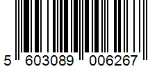 Barcode 5603089006267