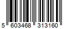 Barcode 5603468313160